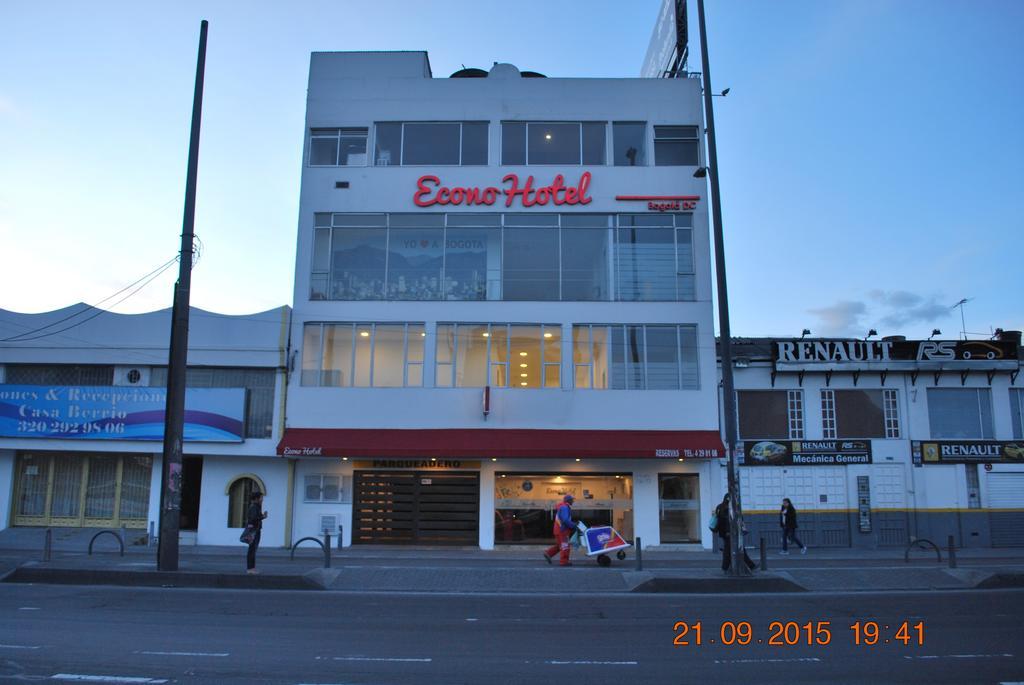 Econohotel Bogotá Exterior foto